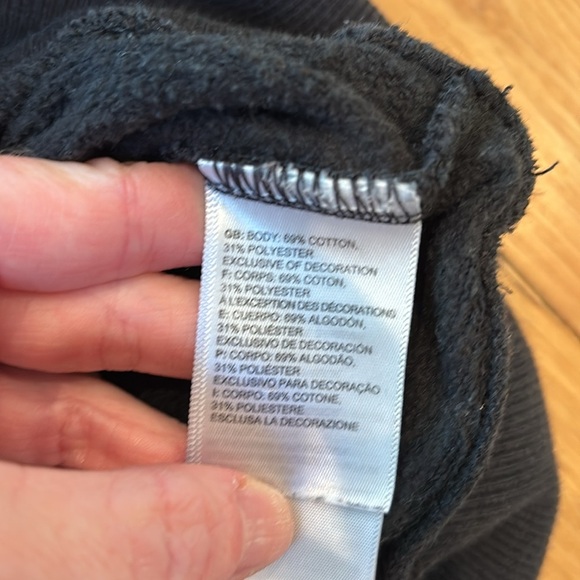 The North Face Men’s Hoodie Black Graphic Size Medium - Picture 5 of 5